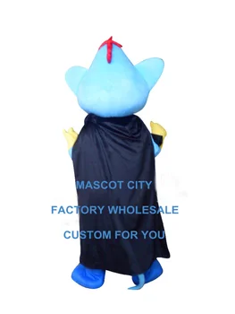 Mėlyna pelės talismanas kostiumas mėlynosios žiurkės užsakymą animacinį personažą cosplay suaugusiųjų dydį karnavalas kostiumas 3520