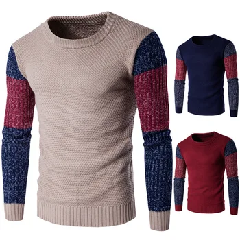 Mūsų žiemos boutique megztinis spalvos šiltas megztinis sutirštės