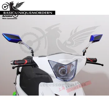 Nauja pardavimo Motocycle valdomi išoriniai Veidrodėliai motociklo galinio vaizdo Šoniniai veidrodėliai už Haley dalys moto bike, Motociklų Atsarginės Veidrodis