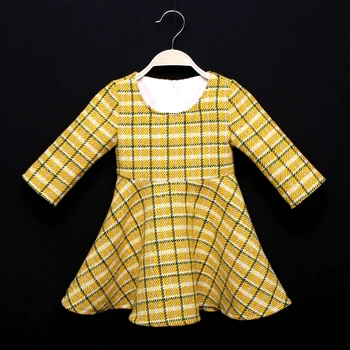 Nauja vaikų drabužiai moterims 4XL merginos 1Y-16Y tirštėti paprastas vilnonis suknelė šeimos atitikimo apranga motina dukra Žiemos dress