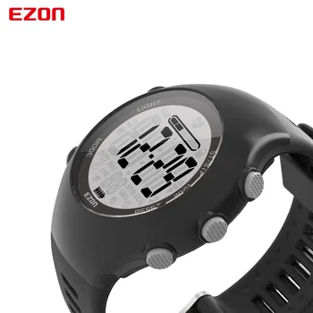 Naujas EZON T043 Optinis Jutiklis, Širdies ritmo Monitorius Pedometer Kalorijų Skaitiklis Skaitmeninio Sporto Žiūrėti Powerd PHILIPS Nešiojami Jutikliai