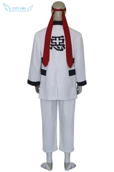 Naujausias Aukštos Kokybės Rurouni Kenshin Sanosuke Sagara Vienodas Cosplay Kostiumas ,Puikiai Užsakymą Jums !