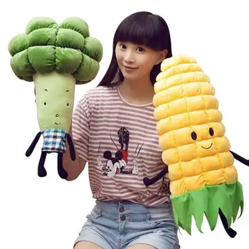 Nemokamas pristatymas 60cm aukštos kokybės įdaryti lėlės Kukurūzų pliušinis žaislas ,kukurūzų pagalvę pagalvėlių gimtadienio dovana