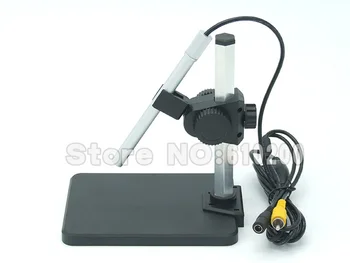 Nemokamas pristatymas Profesinės HD USB Skaitmeninis Mikroskopas su Vaizdo Jutiklis 300X Nekilnojamojo 5.0 MP 8 LED Matavimas + Reguliuojamas Laikiklis