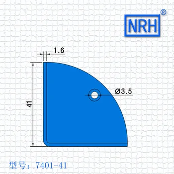 NRH 7401-41 spalva cinko kampe Raštas aukštos kokybės Skrydžio atveju kelių teismų veiklos įranga atveju cornerite chrome apdaila