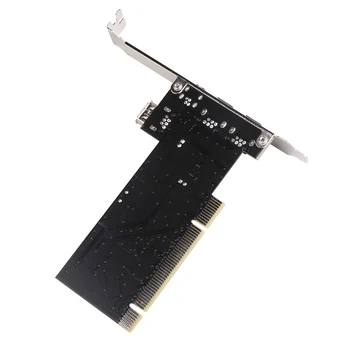 PCI 6-Pin / 4-Pin IEEE 1394 Valdiklio plokštė su Firewire Kabelis Skaitmeninis Fotoaparatas DV vaizdo Kameros kietieji Diskai keičiami Diskai