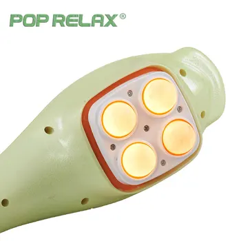 POP RELAX jade massager Toli infraraudonųjų spindulių šildymo šviesos terapija jade akmuo elektros vibracija massager masažas plaktukas kėbulo vibratorius