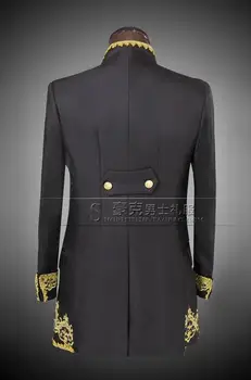 Prekės ženklo-drabužių royal pakrovimo dainininkė vyrų kostiumas slim fit rinkinys su pants mens kostiumai, vestuvių jaunikis oficialų suknelė, kostiumas + ziajać + kaklaraištis 4XL