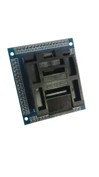 Programuotojas lizdas QFP64 TQFP64 LQFP64 Pin Pikis 0,5 mm IC Kūno Dydis 10x10mm Flash Bandymo Lizdo Adapteris su vienu valdyba