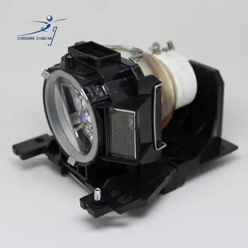 Projektoriaus lempos lemputė DT00911 Hitachi CP-X201 CP-X206 CP-X301 CP-X306 CP-X401 CP-X450 CP-WX401 suderinama lempa su gaubtu