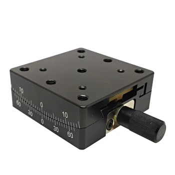 PT-SD301 Tiksli Instrukcija Goniometer Etape, Suderinta Platforma, Optinis Stumdomas Stalas, Pasukimo Diapazonas: +/-10 laipsnių