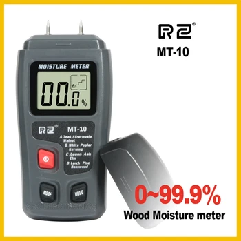 RZ MT10 EMT01 Nešiojamų Medienos Drėgmės Matuoklis Drėgmėmačiu Medienos, Medžių Tankumas Skaitmeninis Elektros Testeris Matavimo įrankis