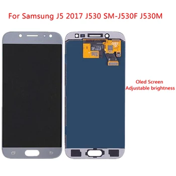 SAMSUNG GALAXY J5 2017 LCD J530 J530F SM-J530F LCD Ekranas Jutiklinis Ekranas skaitmeninis keitiklis Asamblėjos Pakeitimo 