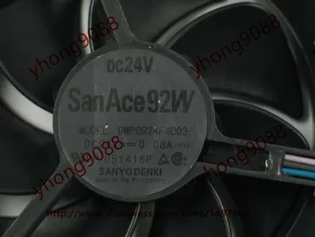 Sanyo 9WP0924F4D03 DC 24V 0.08 A, 90x90x25mm Serverio Aikštėje Ventiliatorius