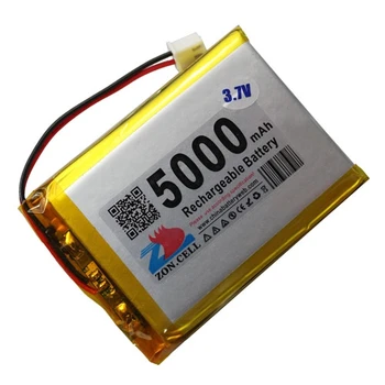Shenzhen technology 5000mah 3.7v lithium polymer battery li po ion lipo rechargeable batteries for tablet PC/GPS/POWER BANK/DIY