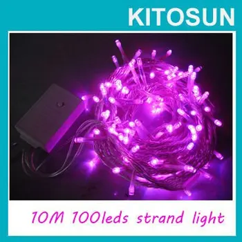 Spalvinga 10M 100 stebuklinga LED String Žibintai, Vestuvių dekoras super ryškus LED string žibintai