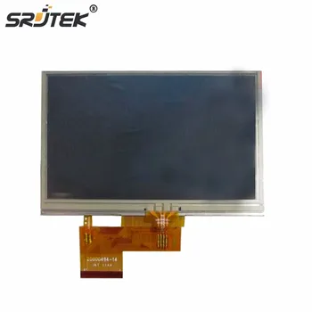 Srjtek 4.3 colių LCD Ekrano AT043TN24 V4 V. 4 20000494-04 LCD Ekranas+Touch Ekranas skaitmeninis keitiklis Skydo Dalis Jutiklis