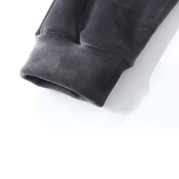 Storas Prarasti Shirley Kelnės Moteriška Rudens-Žiemos Moterų Atsitiktinis Aksomo Haremo Kelnės Atsitiktinis Ilgos Kelnės Elastingos Juosmens Sportwear