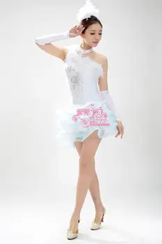 Suaugusiųjų lotynų Šokių Suknelės Kutas/China stiliaus Cha Cha/Rumba/Samba/Pramoginiai/Tango Šokių Drabužių lady Kostiumas