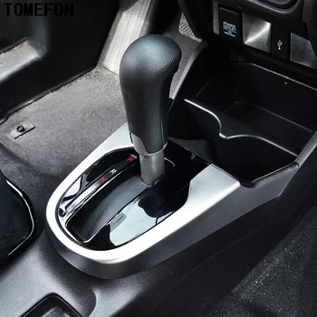 TOMEFON Honda Jazz ABS Matinis Pavarų dėžė Skydelis Shift Mygtukas Rėmo Dangtis Apdaila Auto Vidaus Apdaila, Priedai