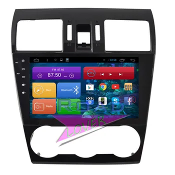 TOPNAVI Android 6.0 1G+16GB Quad Core Automobilių Media Center Vaizdo Suabru Forester 2012 2013 Stereo GPS Navi 