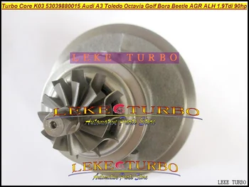 Turbo Cartridge CHRA K03 15 53039700015 53039880015 454159 Turbina AUDI A3 Octavia VW Golf Bora Vabalas AGR ALH 1.9 L TDI