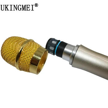 UKINGMEI UK-N160 Nešiojamų UHF Bevielis Mikrofonas Nešiojamą Mikrofonas Dinaminis Mikrofonas, Skirti karaoke KTV Sistemos