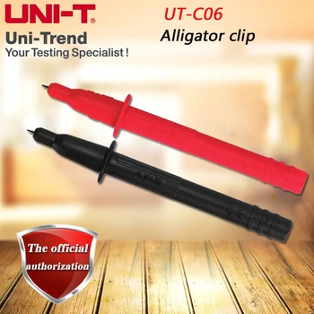UNIT UT-C06 bandymo zondas, pilnai izoliuoti, su pieštuko galiuką su švarkeliu, žibintų galvos zondas