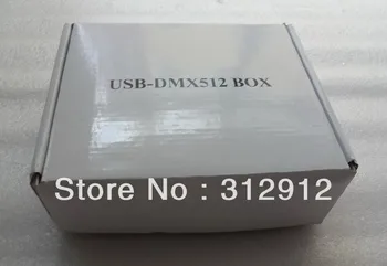 USB-DMX512 valdytojas;su USB sąsaja kompiuteris