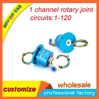 Vieninkariai elektros sąjungos, rotary joint 2 laidai 10A+1 kanalo hidrauliniai
