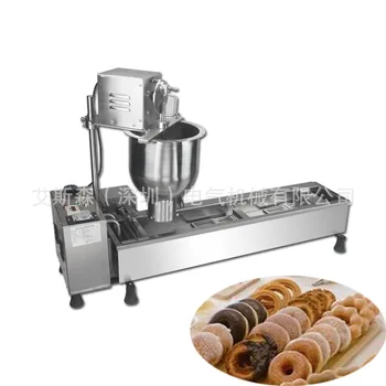 Visiškai automatinė multi-funkcija spurgos mašina komerciniam naudojimui, Aukštos kokybės nerūdijančio plieno Spurgos formavimo mašina