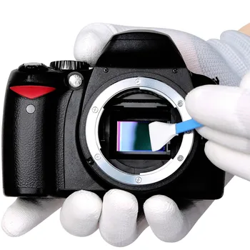 VSGO Fotoaparato Jutiklio Valymas Kit DDR-15 10VNT Sensoe Tepinėliai dėl 