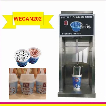 WECAN202 sušaldytos jogurtas gelato maišytuvas 7500 aps / min ledų maišytuvo 750 w ice cream maker 220 v/110 v ,50/60Hz Žada greitis maišytuvas