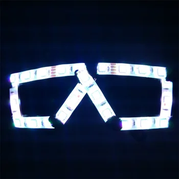 Wecool gamyklos tiesioginės super ryškus led akinius nemokamas pristatymas led rave akinius švyti tamsoje dėl Įvykio ir Šalies Prekių
