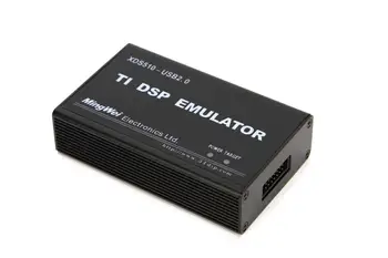 XDS510-USB2.0 DSP emuliatorius palaiko CCS3.3 CCS4 TI etaloninio tirpalo standartas JTAG