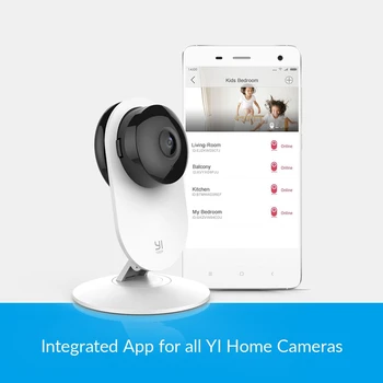 YI Namo vaizdo Kameros 1080p Belaidės IP Wifi Saugumo Stebėjimo Sistemos Kūdikio stebėjimo Naktinio Matymo Debesis Tarptautinės versija (JAV/ES)