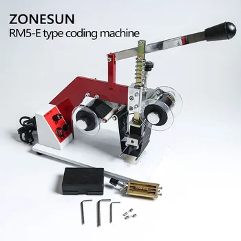 ZZZH-RM5-E Spalvos juosta Karšto Spausdinimo Mašina,Šilumos juostelės spausdintuvo PT,PE,KT,OPP,COP aliuminio folijos maišelį, spausdintuvas,su įmonės logotipu, spausdintuvo