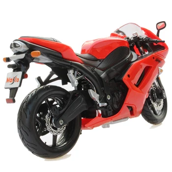 1:12 Kawasaki ZX-6 Motociklo Modelis Lydinio Forcecontrol Automobilių Lenktynių Žaislų Hobis Rinkti Dovanų Žaislas Vaikams Imitavimo Modelį