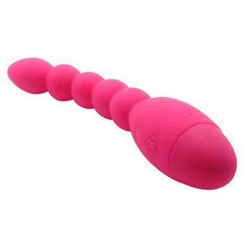 10 Mode Waterproof Anal Plug Butt Beads Plug Vibrator Vagina Stimulator Sex Products G Spot Prostate Massager Women Sex Toys O1