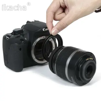 10 Vnt. Naujų 52mm Makro Atvirkštinio Objektyvo Kamera Adapterio Žiedas, Skirtas 