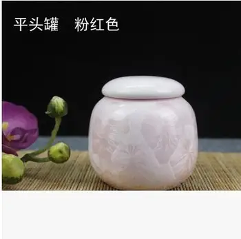 100ML Išskirtinį keramikos sandarios skardinės sachemic bakas, kristalinė glazūra buteliuką kosmetika bakas butelis moliūgas arbatos caddy heguoteng bakas