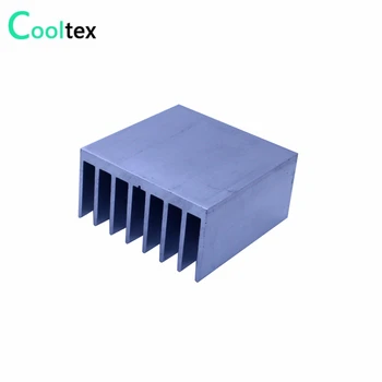 (10vnt/lot) 58x58x30mm Aliuminio heatsink karštojo Išspaudimo (ekstruzijos) radiatoriaus aušinimo chip LED AUŠINTUVAS