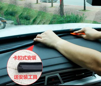 1pc MG GS-2016 kontrolės prietaisų skydelis antspaudas automobilio priekinio Stiklo sandarinimo garsui nelaidžių lipdukas