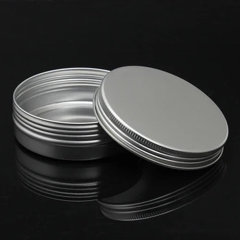 20 x Dulkių kosmetikos konteineris Konteinerio Jar aliuminio lūpų kremas 100 ml užsukamu