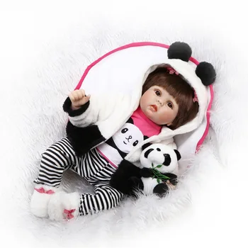 22inch Silikono Reborn Baby Lėlės Rankų darbo Minkštas Kūno Naujas 55cm Atgimsta Kūdikių Lėlės, Žaislai Žaisti Namas Kūdikių Augimo Partnerių Brinquedos