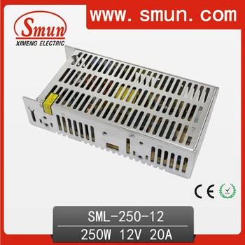250W12V, LED apšvietimas, elektros energijos tiekimo SML-250-12