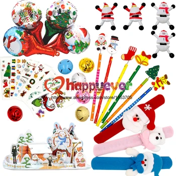 30PCS Value Pack Geriausias Pasirinktą Kalėdų Žaislus Vaikams Kalėdų Vakarėlį Malonių Dovanų Maišelis Užpildų Dovanų Krepšelis Šalies Prekių