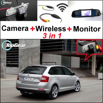 3in1 Specialios WiFi Kamera + Belaidis Imtuvas + Veidrodis Stebėti Lengva 