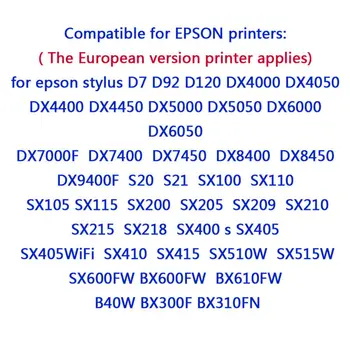 4pack Compatible T0711 ink cartridge For EPSON Stylus SX515W SX600FW SX610FW BX600FW BX610FW DX6000 DX6050 DX7000F printer ink
