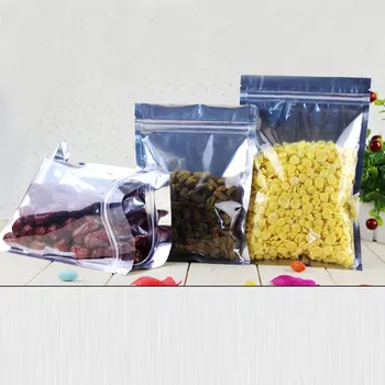500pcs 7.7x10cm folija butas ziplock maišeliai, skaidraus plastiko maišeliai pe zip-lock maišą audinys/maisto/dovanos/Juvelyriniai dirbiniai Pakuotės Ekranas krepšys